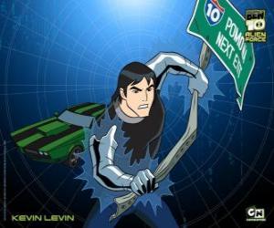 Puzzle Kevin Levin, ένας από τους πρωταγωνιστές του Ben 10 Alien Force